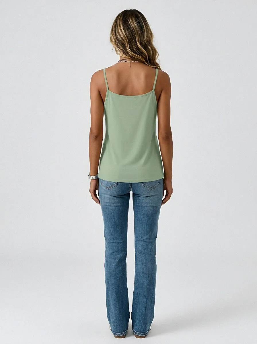 Botanical Soul Fern Tank Top Modern