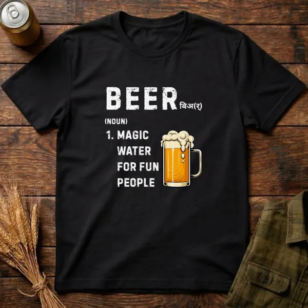 Magic Water Graphic Cotton T-Shirt