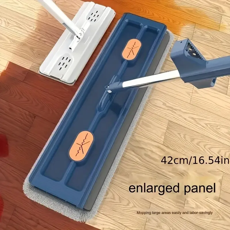 Durable Rotating Manual Flat Mop Cleaning Tool
