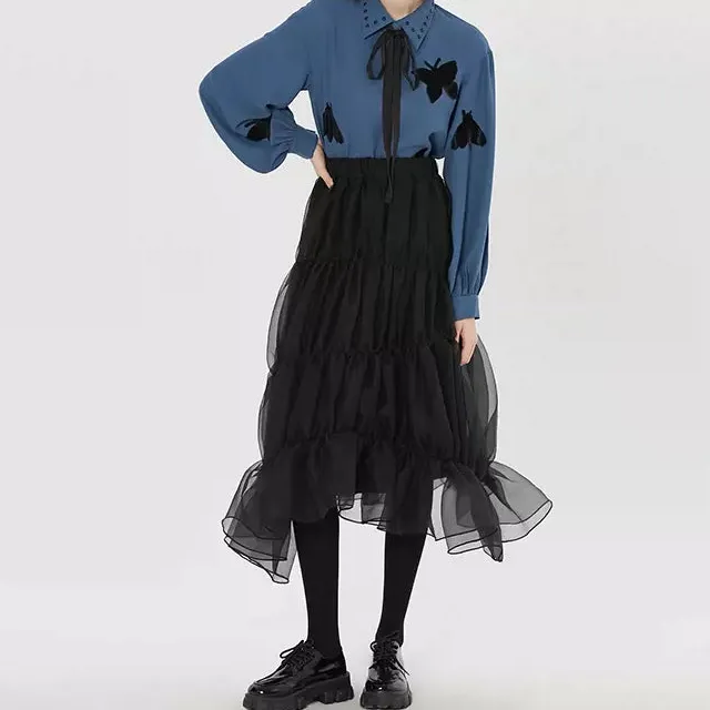 Clean Everyday Casual Lace Skirt