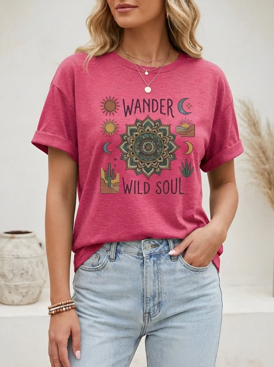 Boho Wander Wild T-Shirt