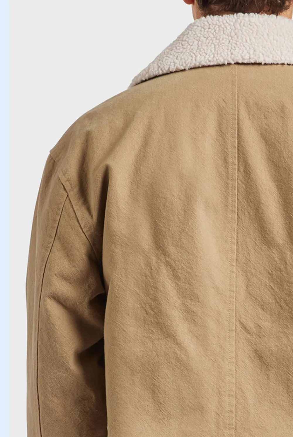 Sherpa Collar Corduroy Casual Work Jacket