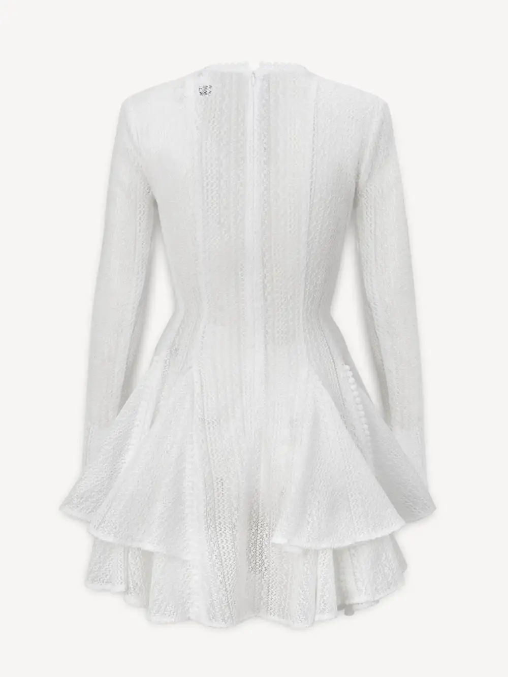 Layered Pretty Round Mini Dress