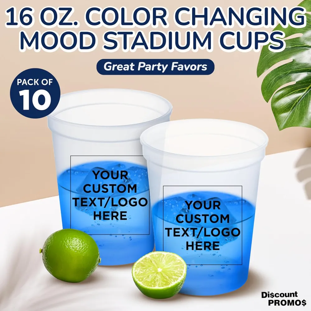 Custom Color Changing Plastic Cups