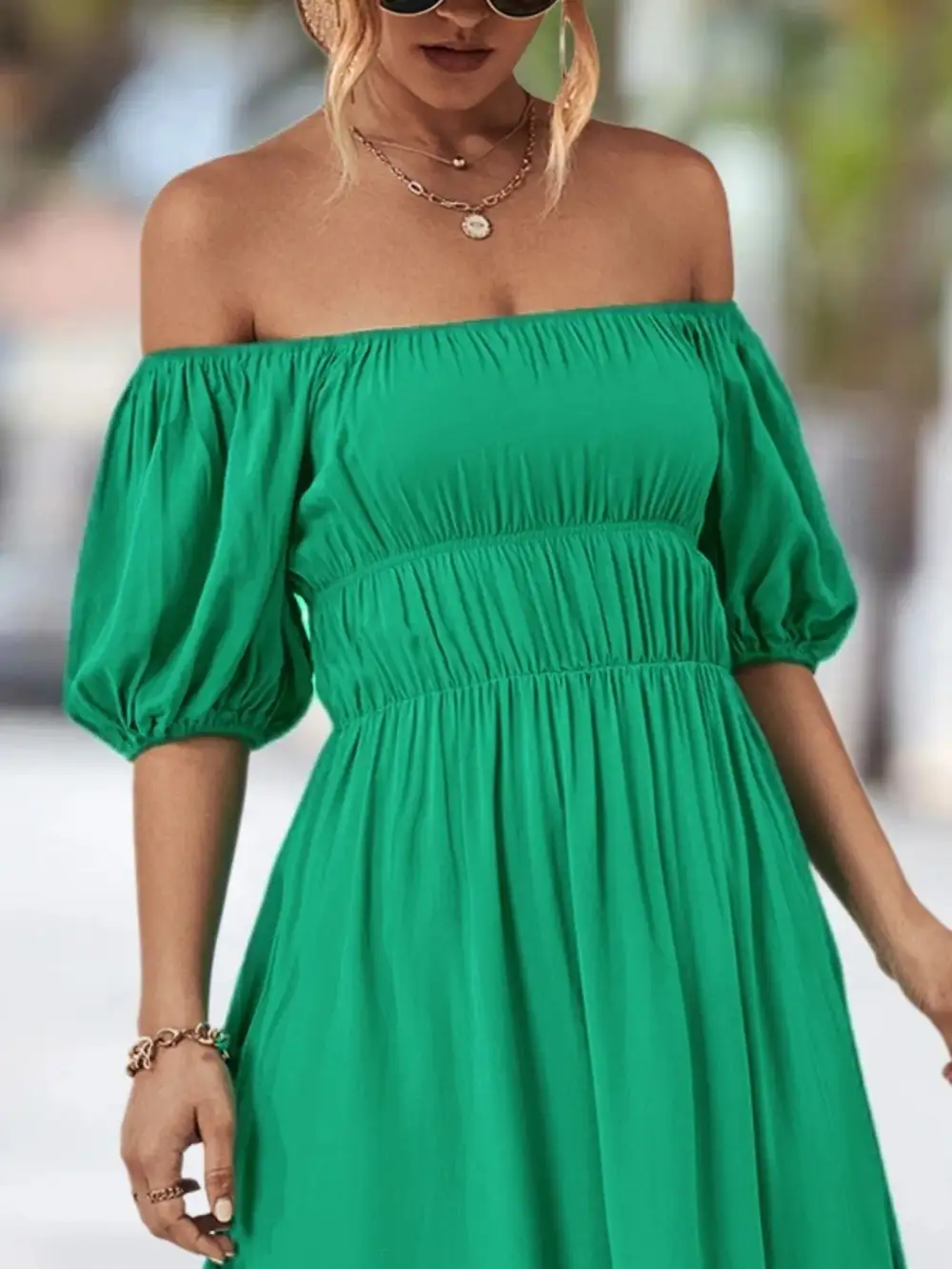 Off Shoulder Everyday Mini Dress