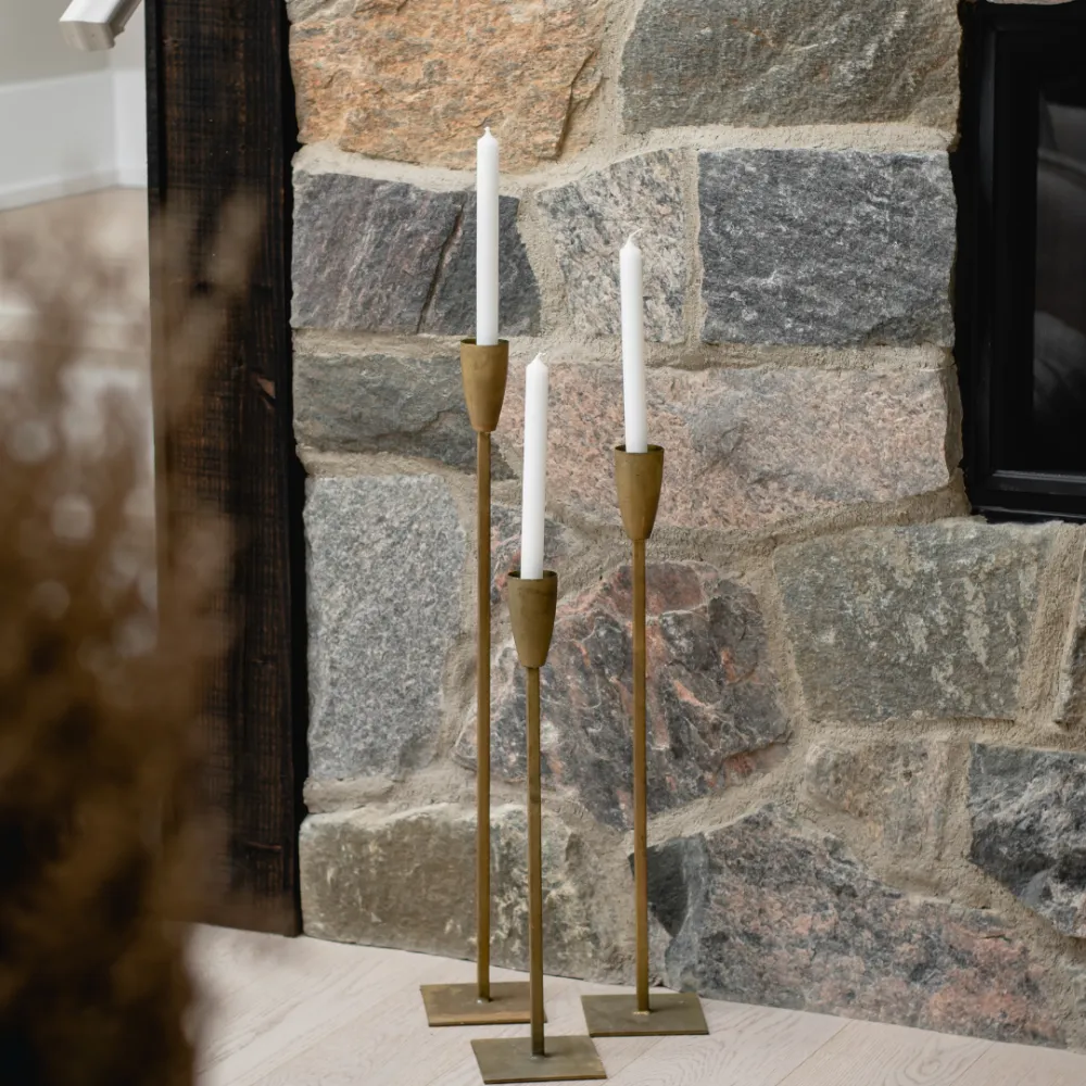 Modern Rustic Decorative Candle Holder