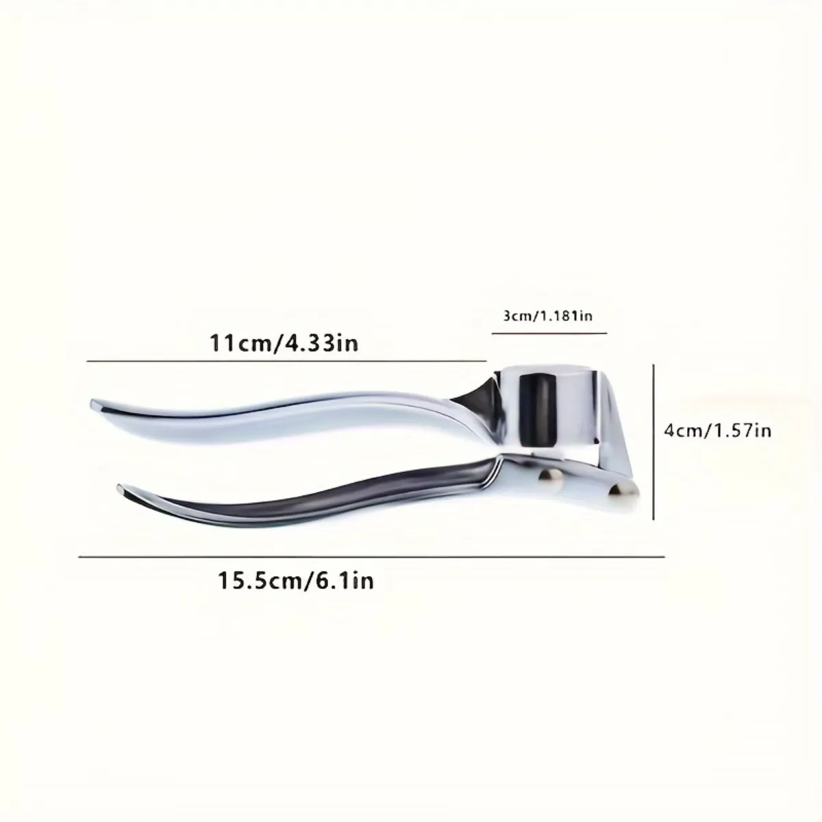 Stainless Steel Garlic Press Tool