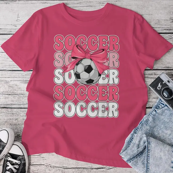 Soccer Player Style Women T-shirt