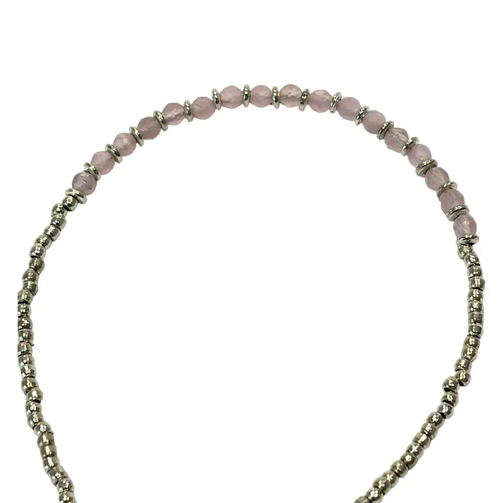 Everyday Chain Gemstone -Plated Bracelet