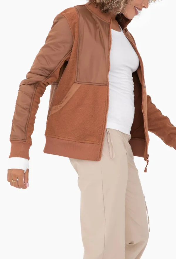 Textured Fleece Jacket