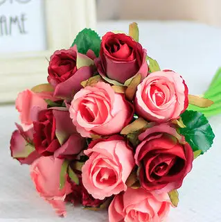 Artificial Flower Bouquet Set