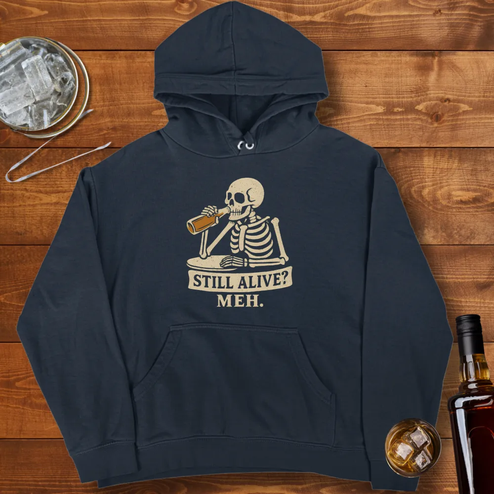 Still Alive Graphic Pullover Hoodie