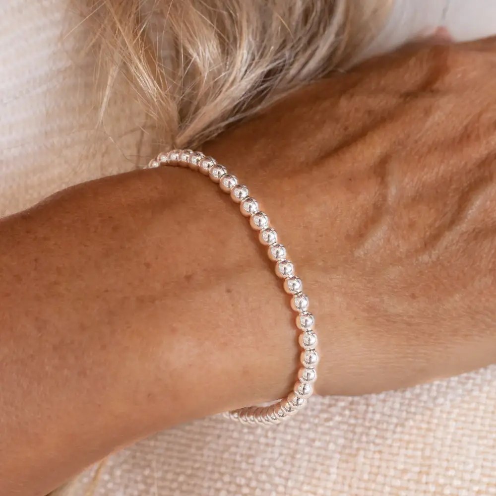 Little Fish Bubble Silver Bracelet