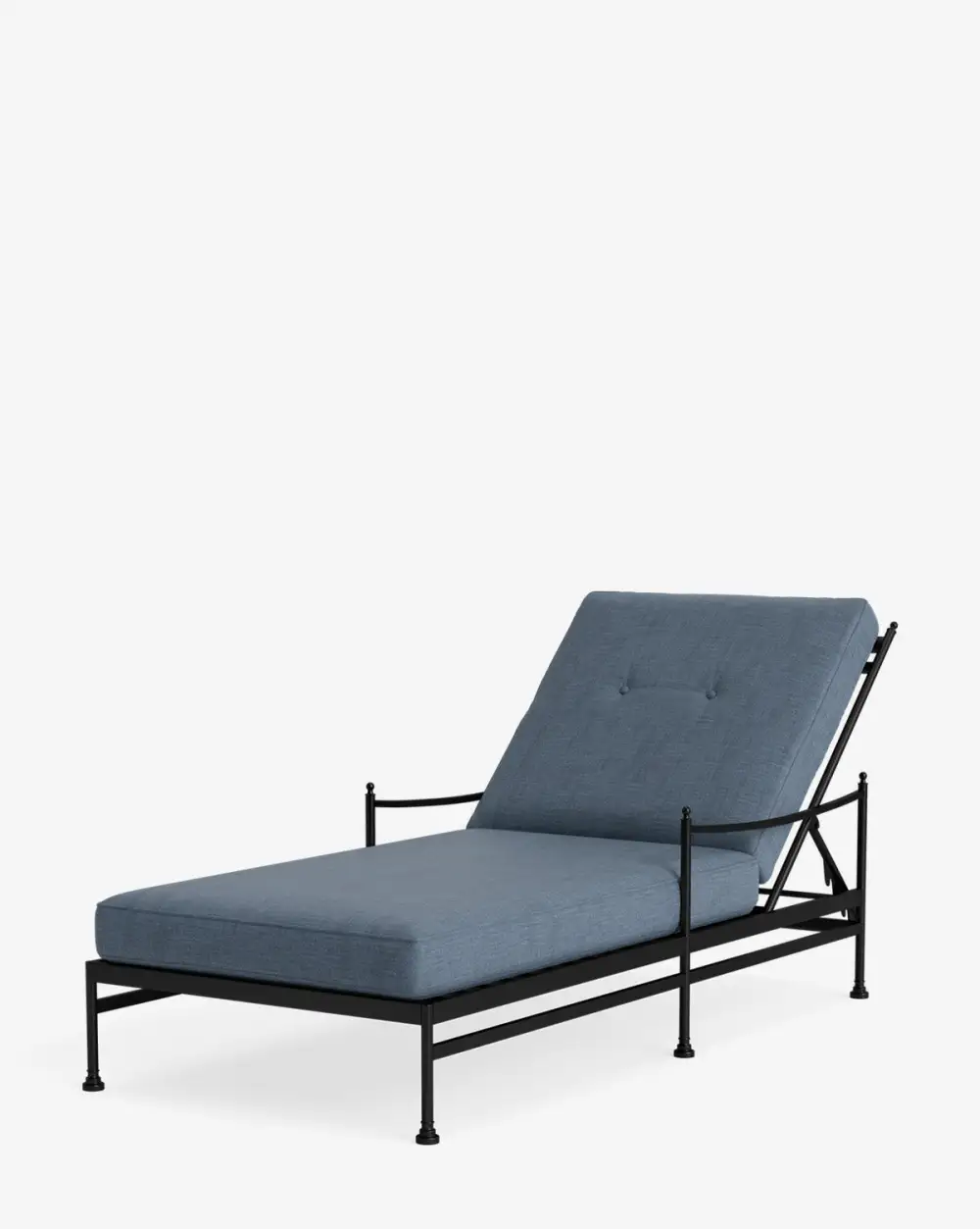 Tailored Aluminum Outdoor Chaise
