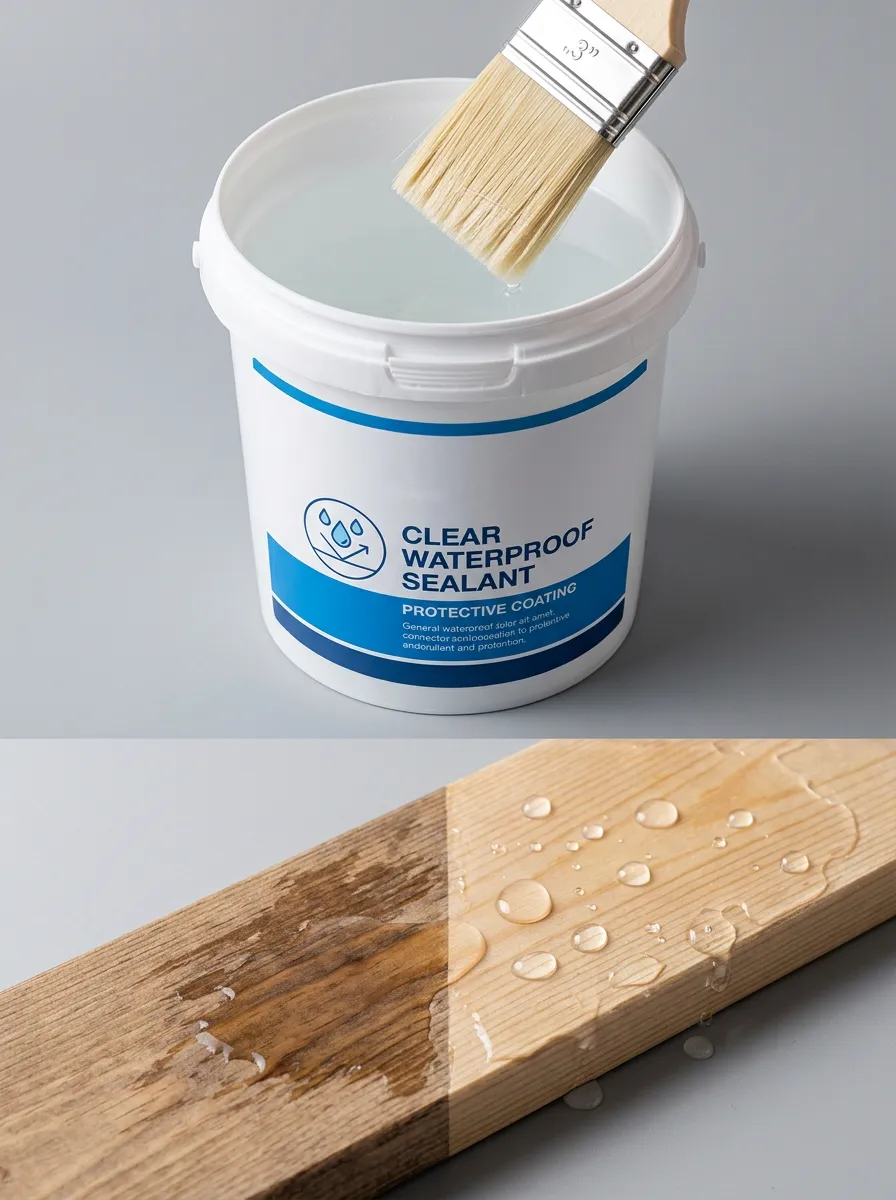 Protective Clear Waterproof Coating for Home Improvement