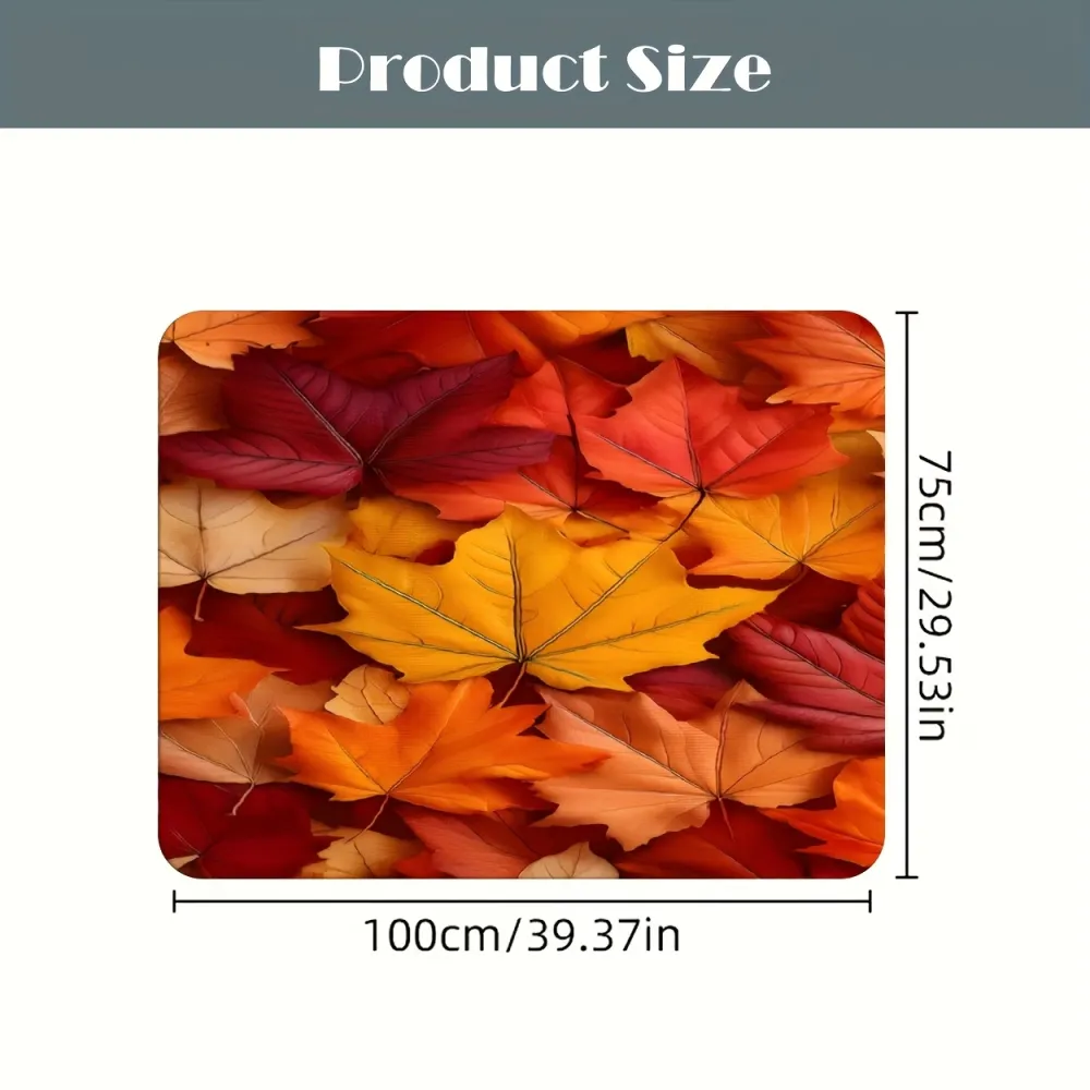 Autumn Leaf Car Trunk Mat