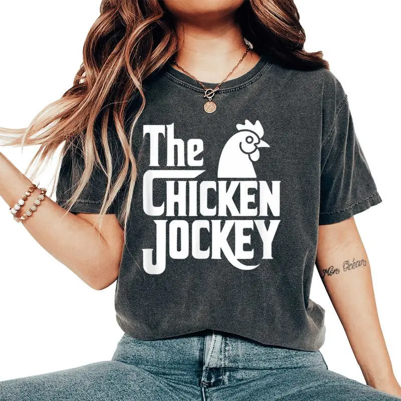 The Chicken Jockey Women's Oversized Comfort T-Shirt