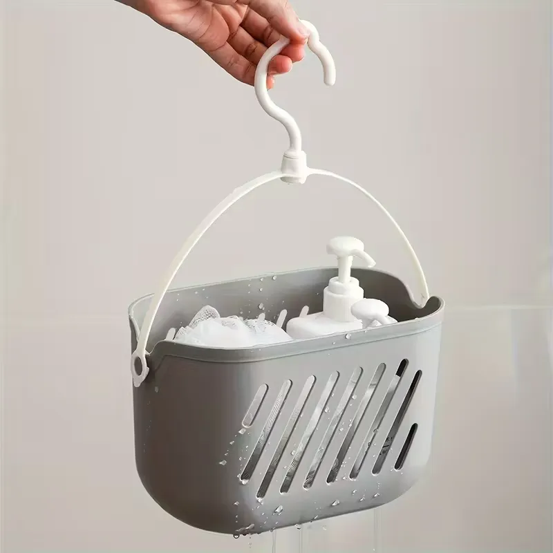 Bathroom Storage Basket with Hook