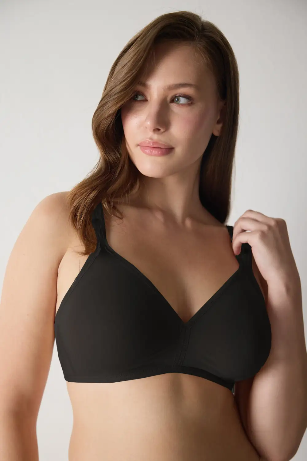 Cotton Minimizer Bra