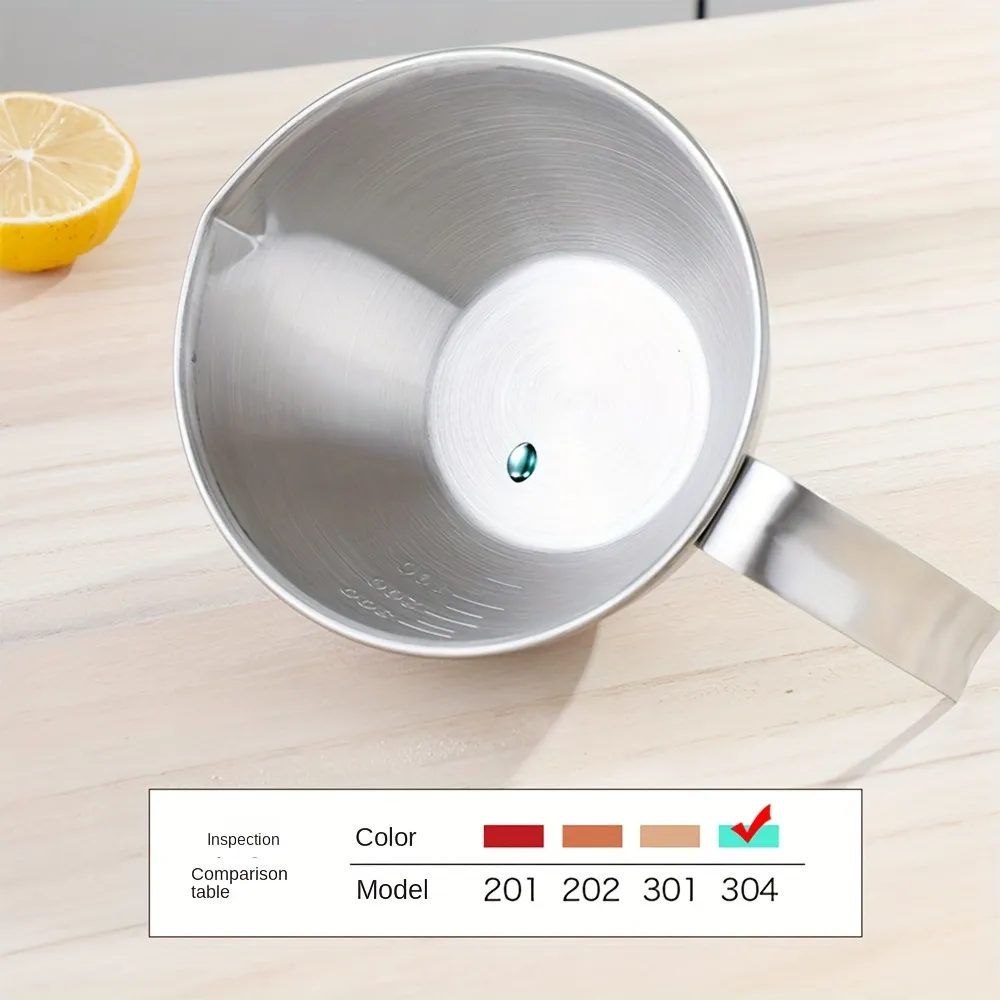 Measured Stainless Steel Mixing Bowl