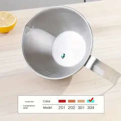 Measured Stainless Steel Mixing Bowl