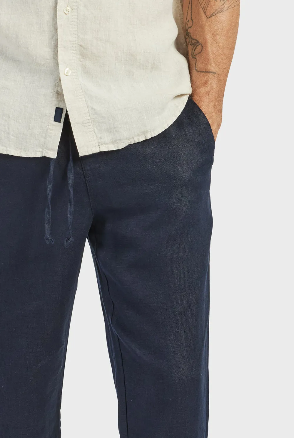 Lightweight Breathable Linen Casual Jogger Pants
