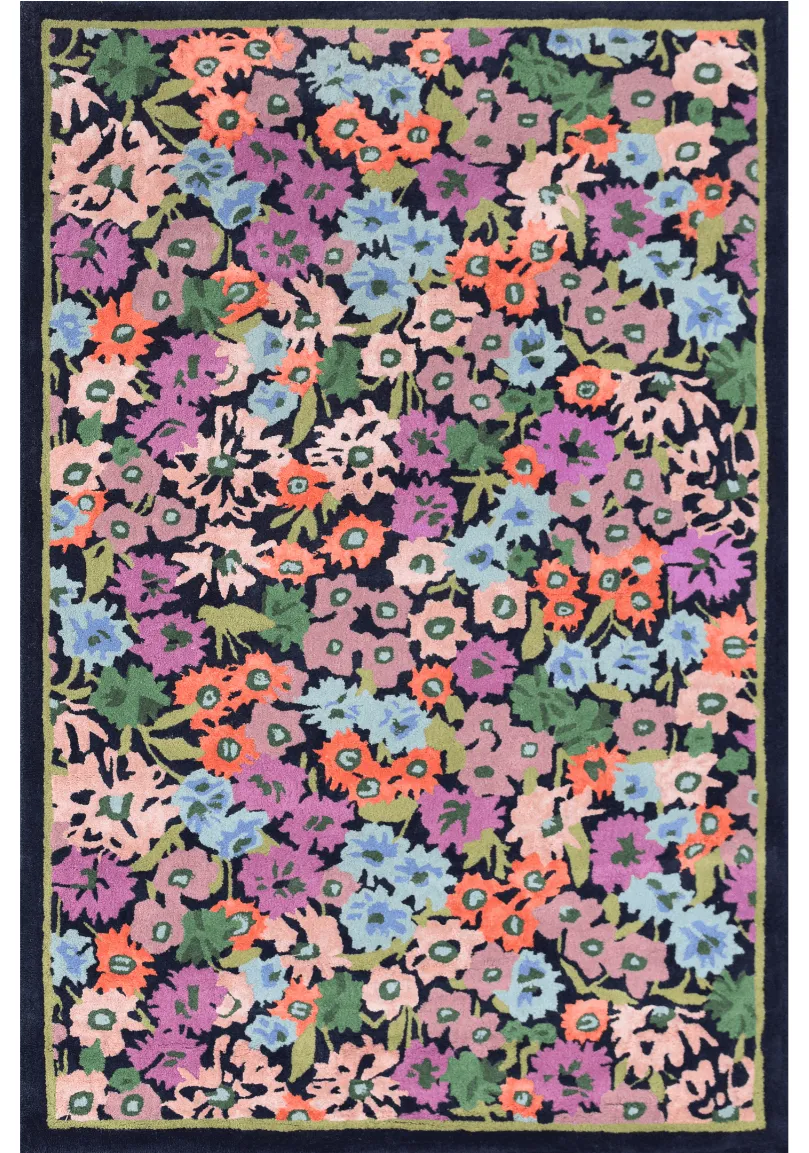 Hand Tufted Wool Viscose Area Rug