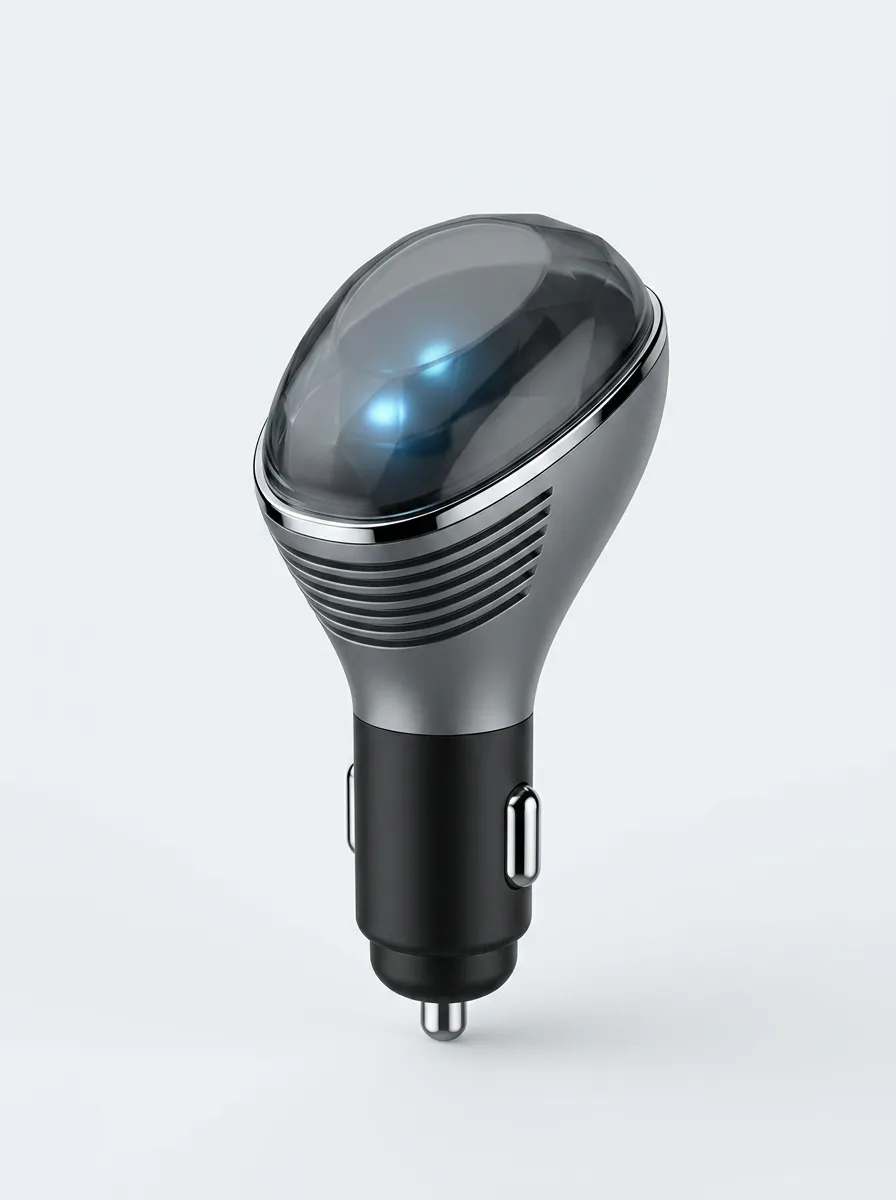 Crystal Dome Car Fuel Saver Electronic Plug-In Device
