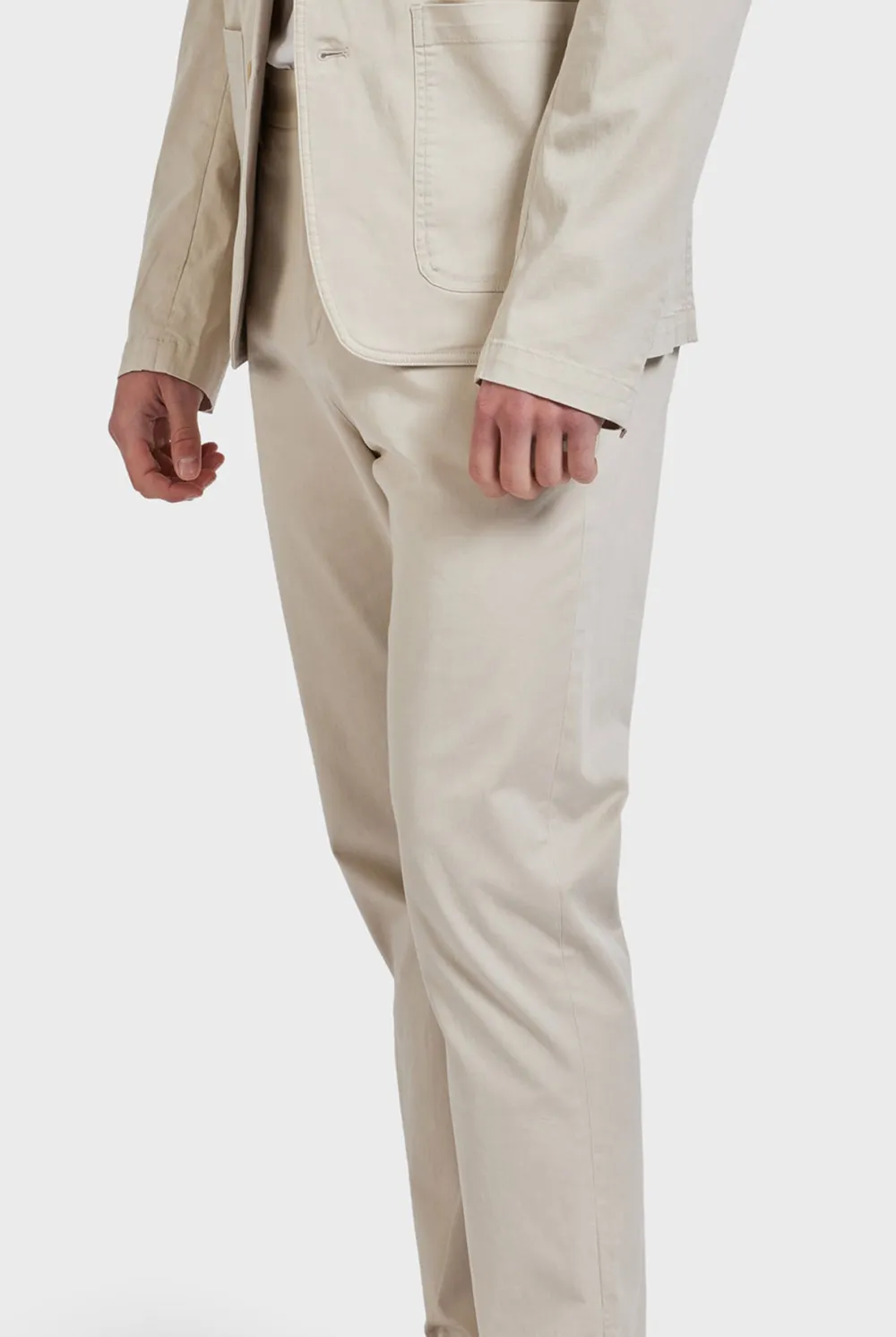 Slim Fit 5 Pocket Stretch Cotton Casual Pants