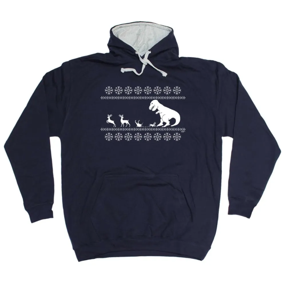 Dinosaur Lunch Graphic Hoodie