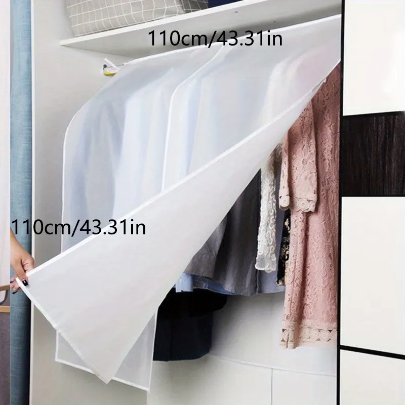 Transparent Closet Garment Cover