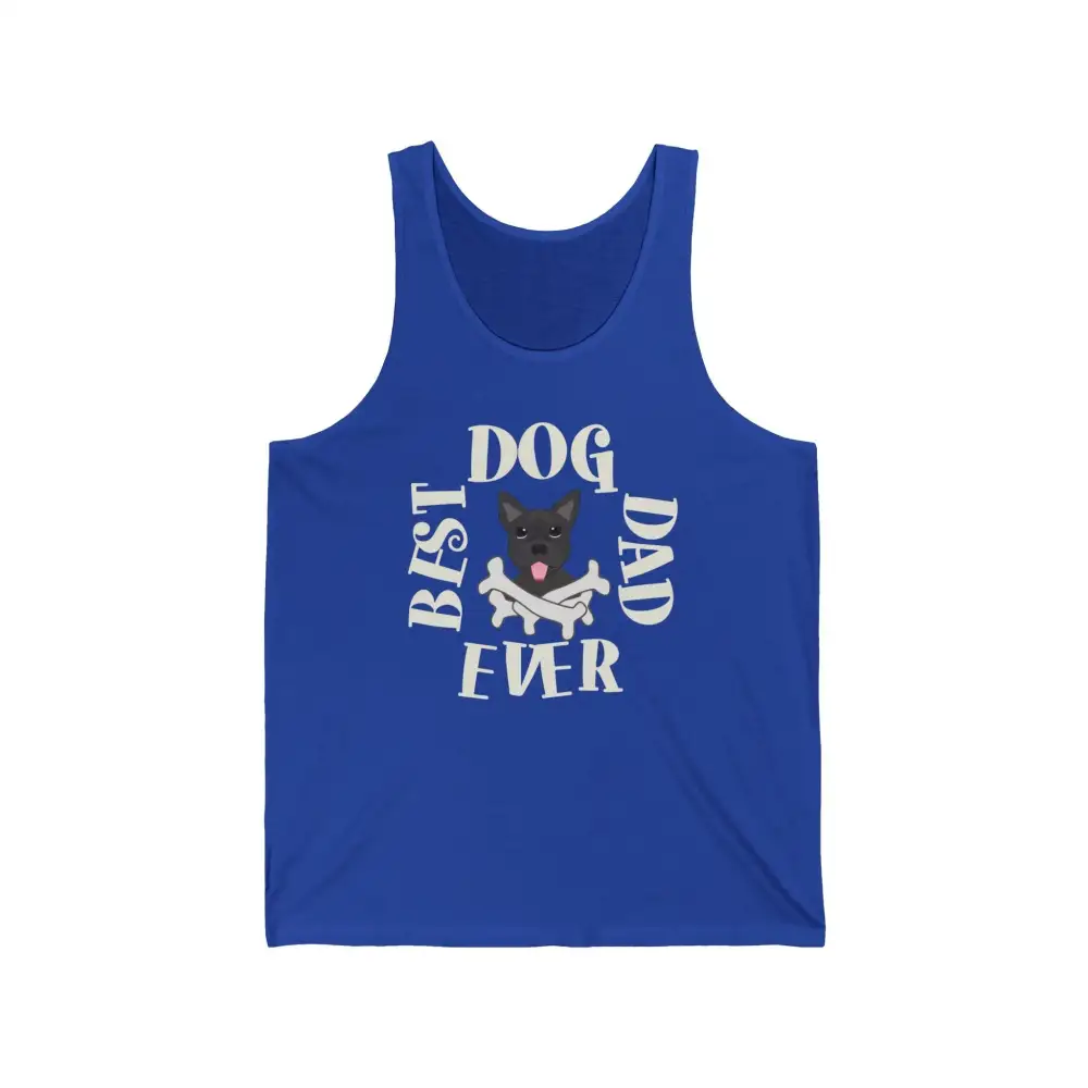 Dog Dad Puppy Graphic Tank Top