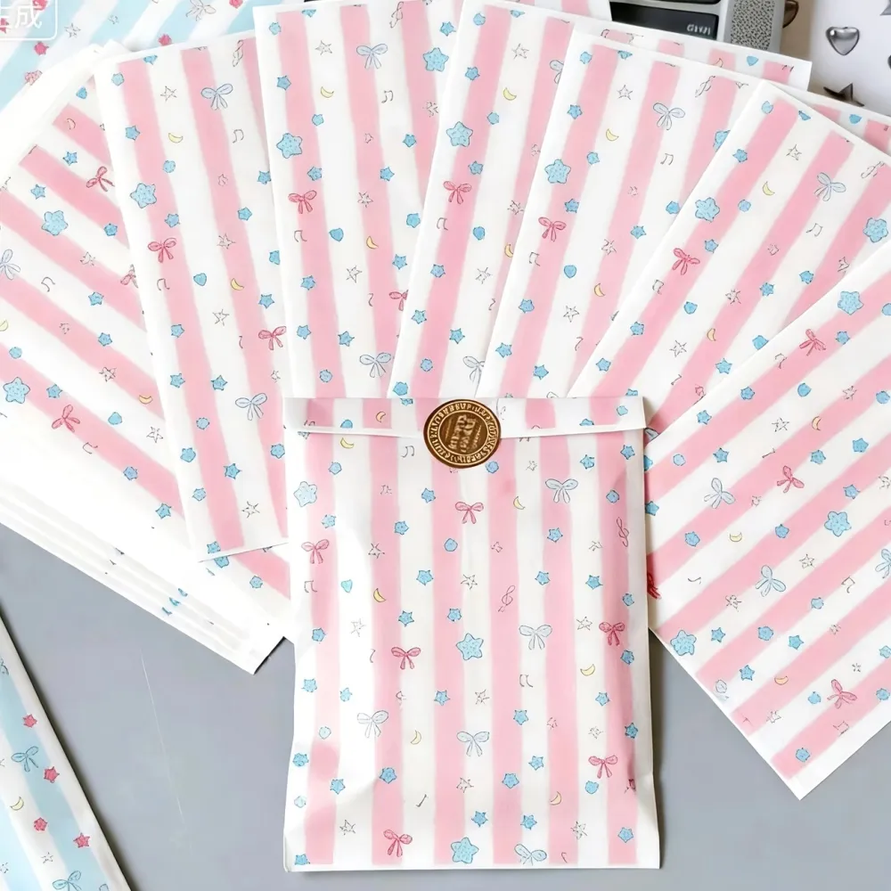 Stripe Envelope Bag
