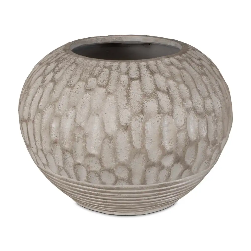 Carved Terracotta Planter