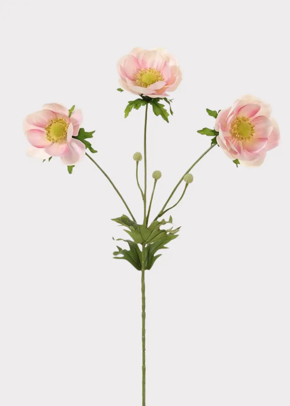 Artificial Wild Anemone Floral Stem