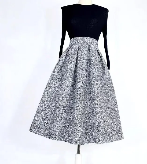 Versatile Campus Everyday Casual Wool Skirt