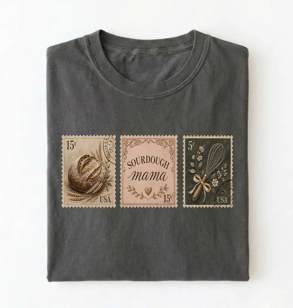 Mama Baking Graphic Cotton Tee