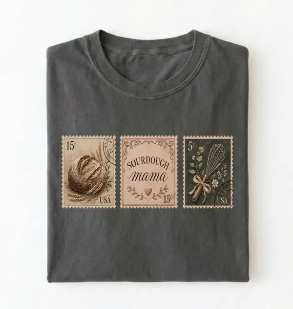 Mama Baking Graphic Cotton Tee