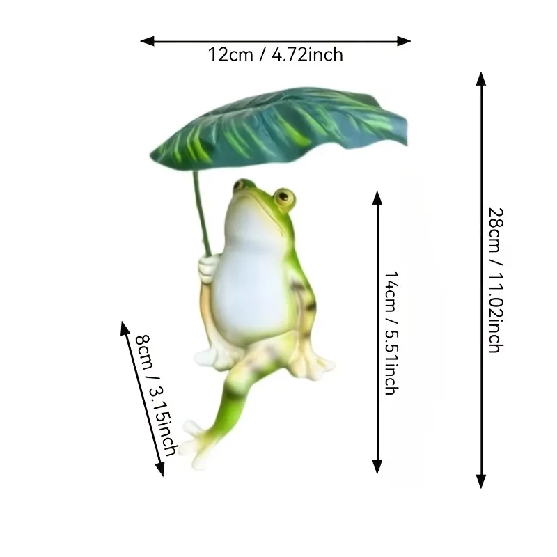 Frog Garden Decor Statue