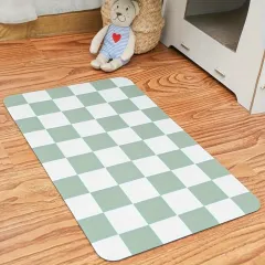 Checkerboard Pet Feeding Mat