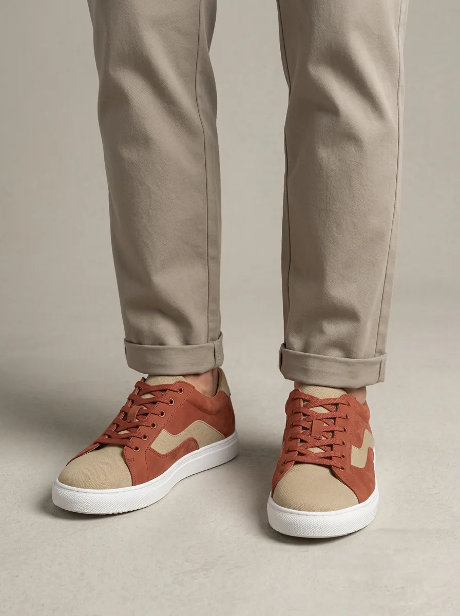 Unisex Minimalist Printed Casual Shoes
