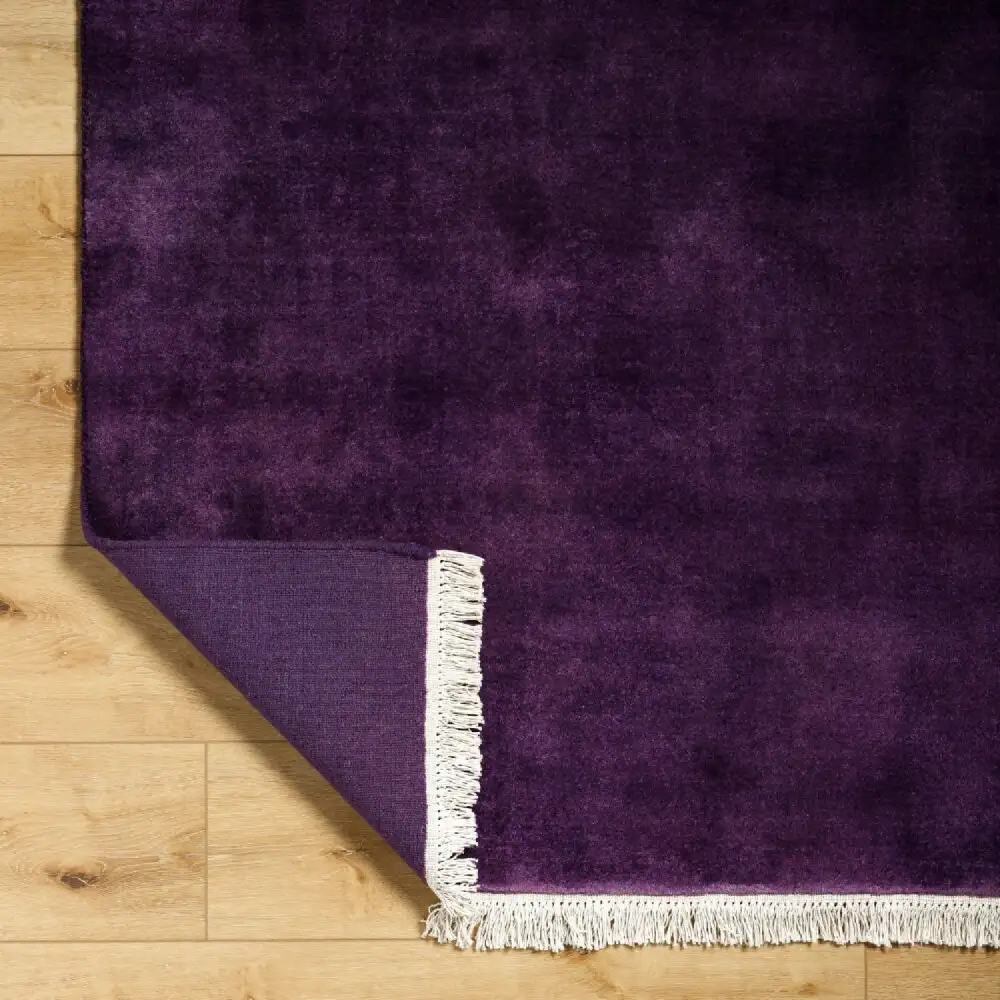 Hand-Loomed Wool Fringe Table Runner