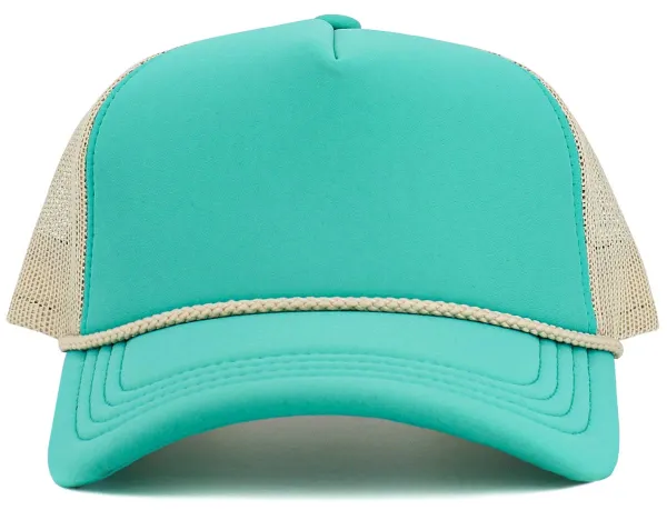 Retro Foam Rope Trucker Cap