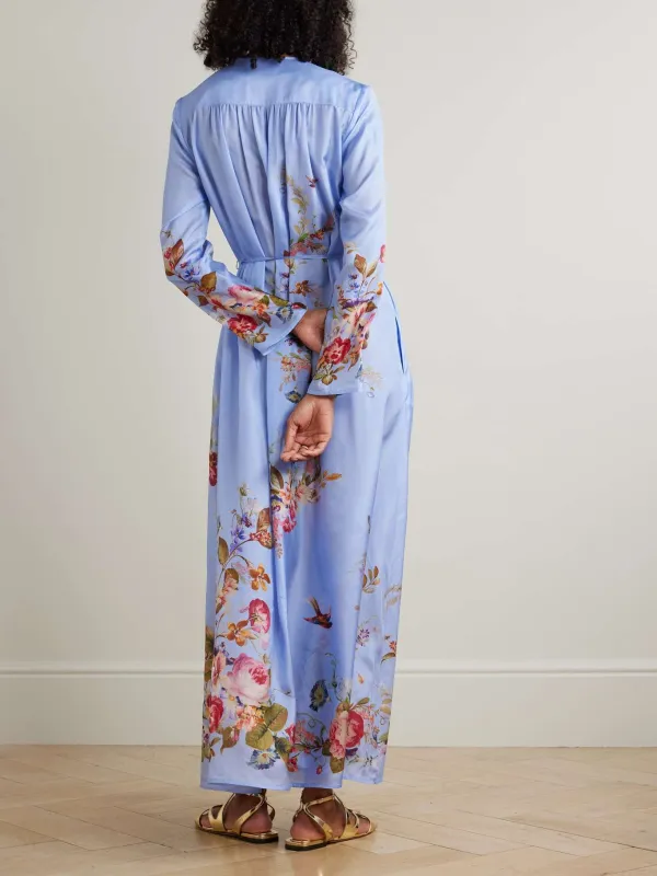 Relaxed Fit Floral Dress
