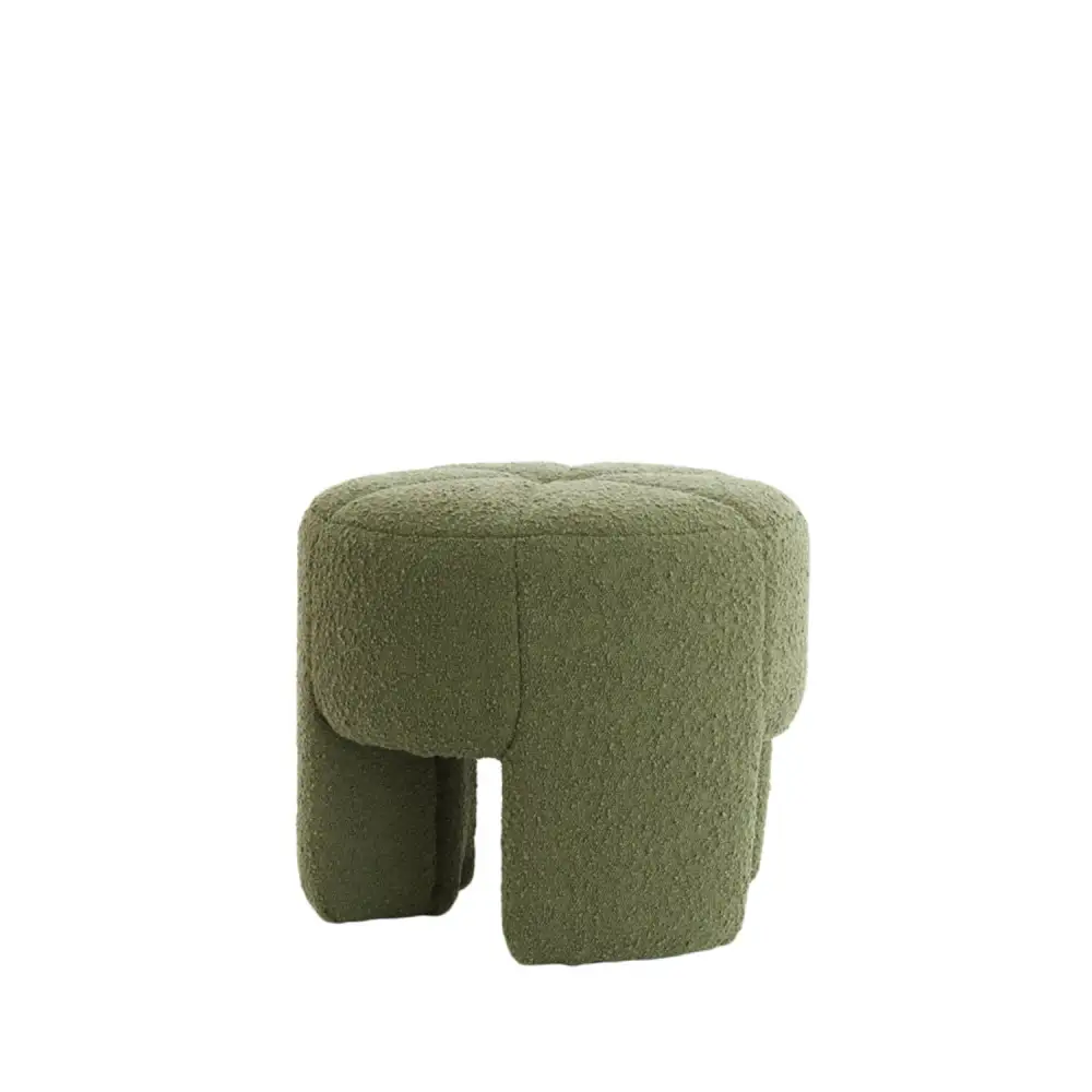 Modern Boucle Pouf