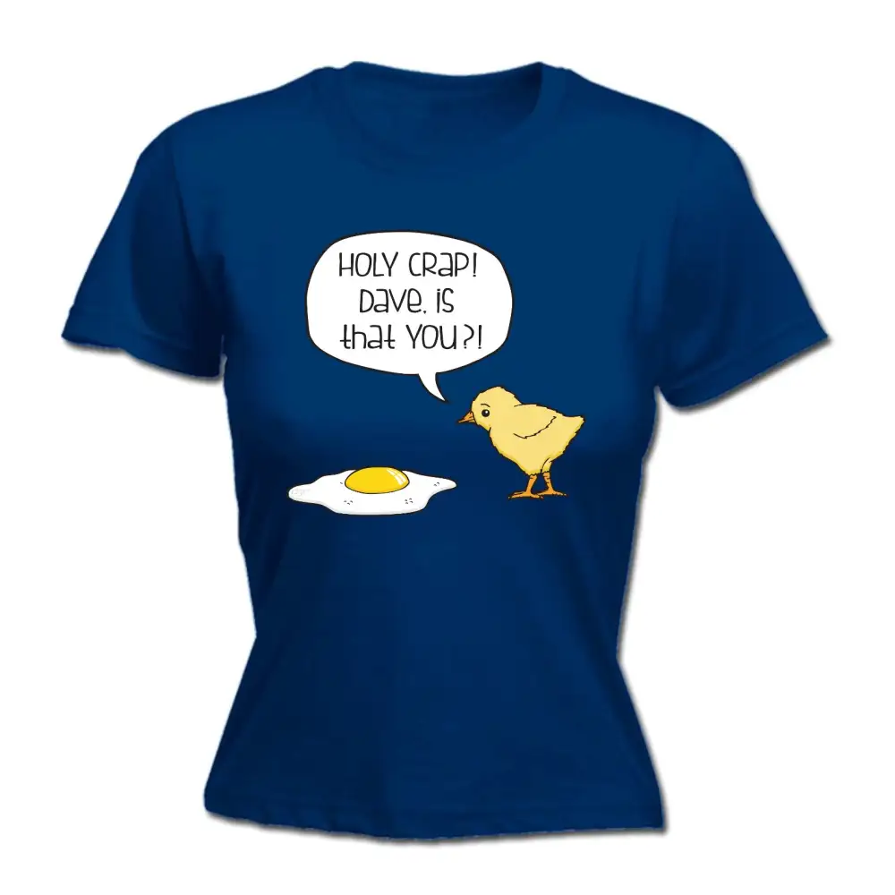 Chicken Egg Graphic Fitted Tee