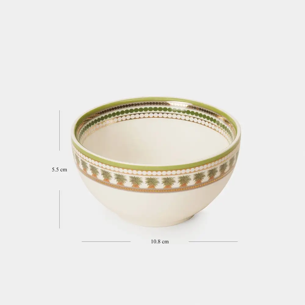 Green Porcelain Serving Set