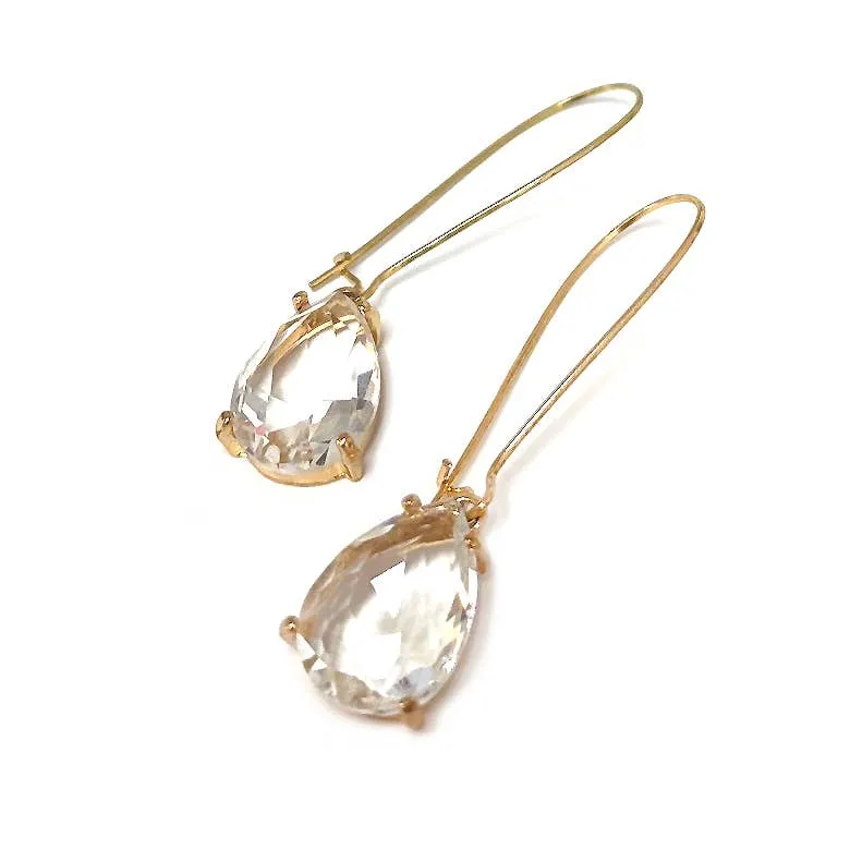 Crystal-Look Accent Earrings