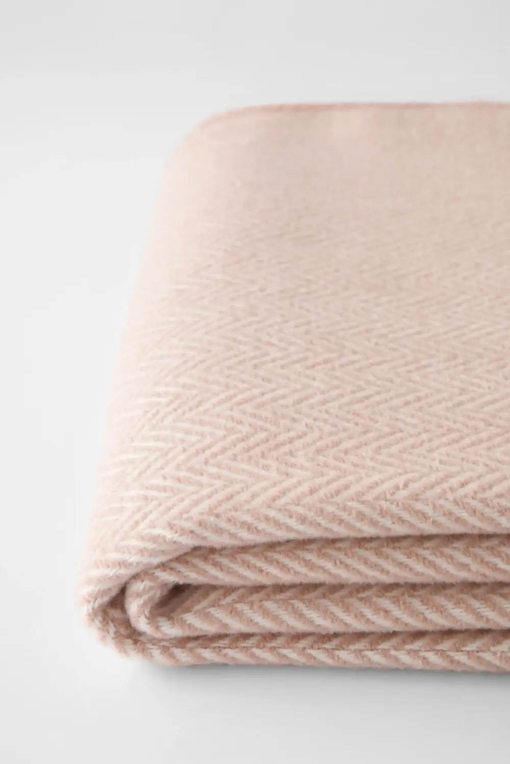 Textured Cotton Blend Throw