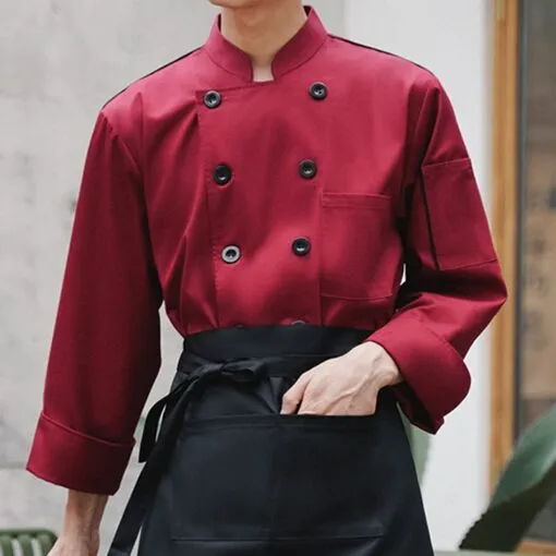 Long Sleeve Chef Work Jacket